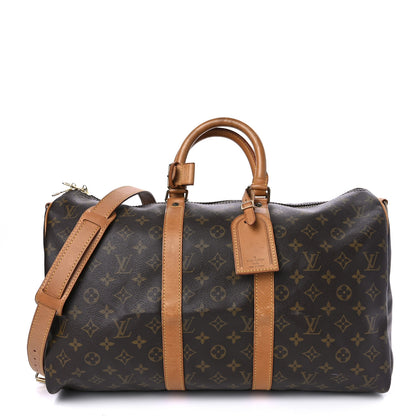 Louis Vuitton Monogram Keepall Bandouliere 45 9 of 11
