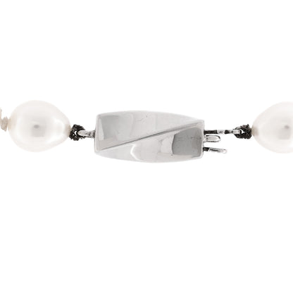 Tiffany Sterling Silver Freshwater Cultured Pearl 6.5-7mm Strand Necklace 4 of 5