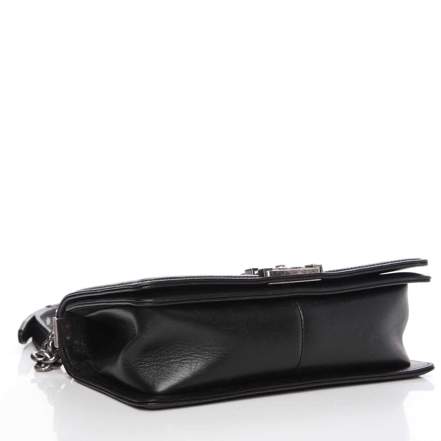 Chanel Lambskin Quilted Medium Boy Flap Black 4 of 13
