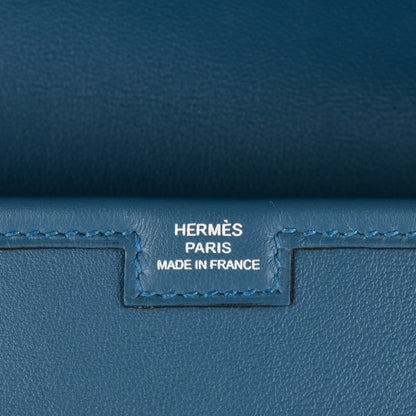 Hermes Swift Jige Elan 29 Clutch Bleu Agate 6 of 7