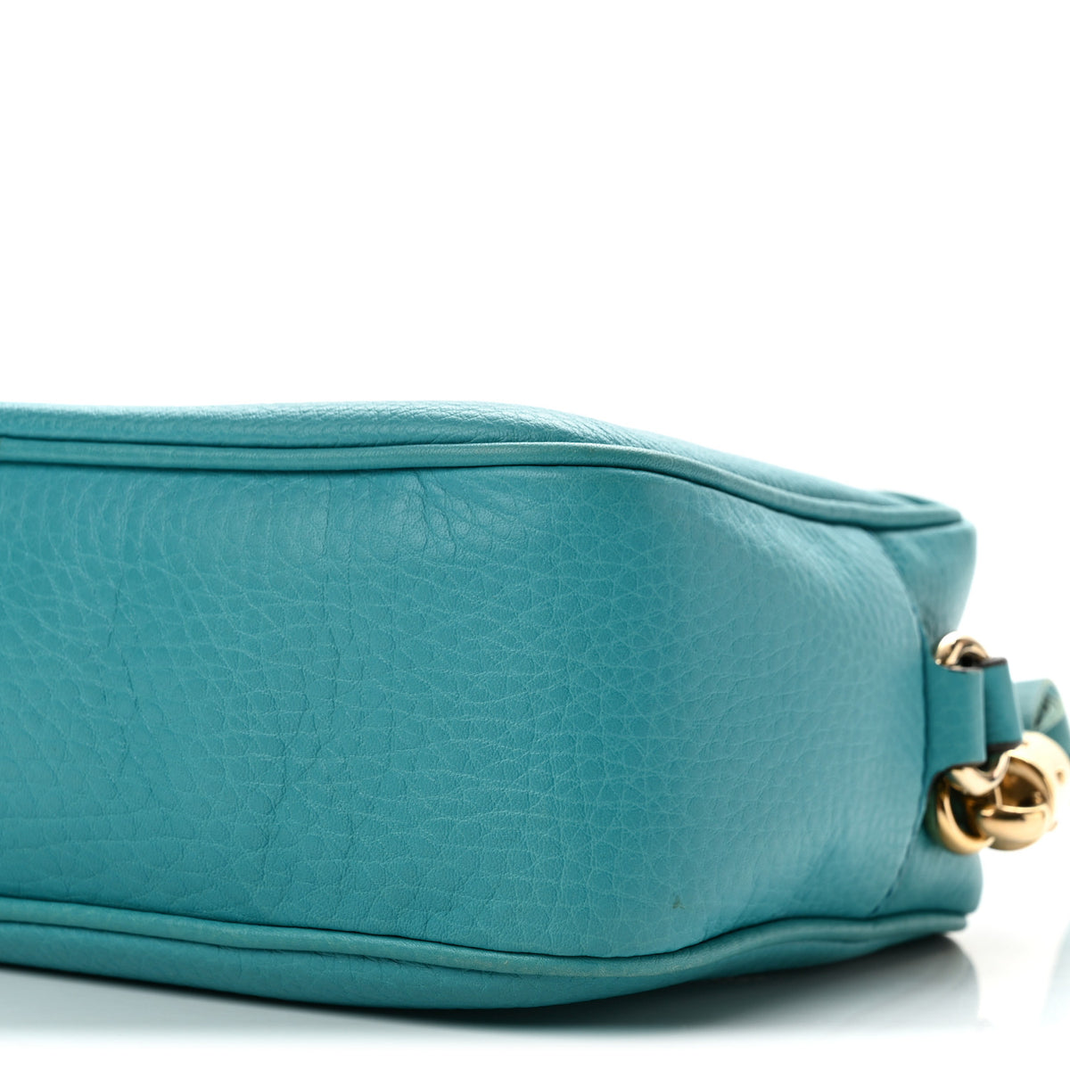 Gucci Pebbled Calfskin Small Soho Disco Bag Deep Cobalt 10 of 13