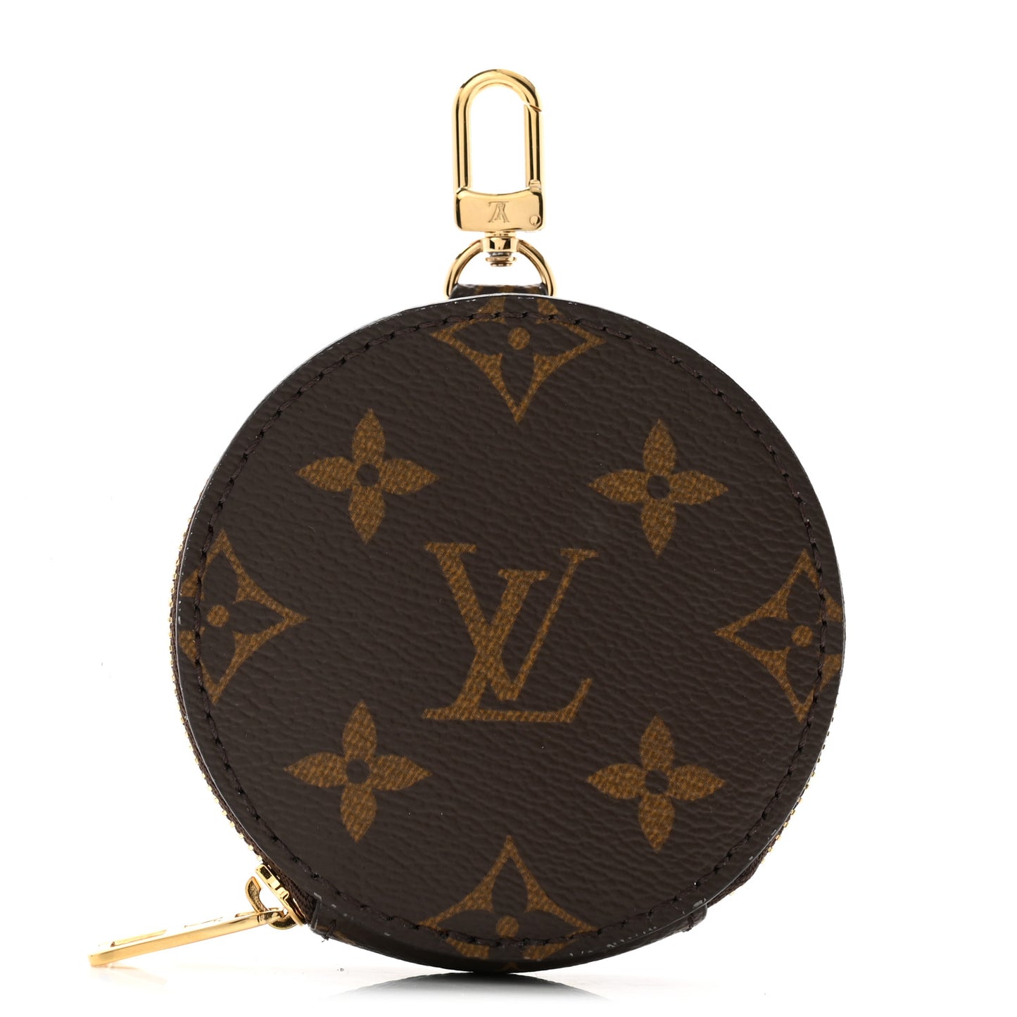 Monogram OnTheGo East West Round Coin Purse Red