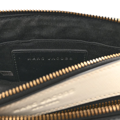 Marc Jacobs Saffiano Snapshot Camera Bag Black Grey 7 of 11
