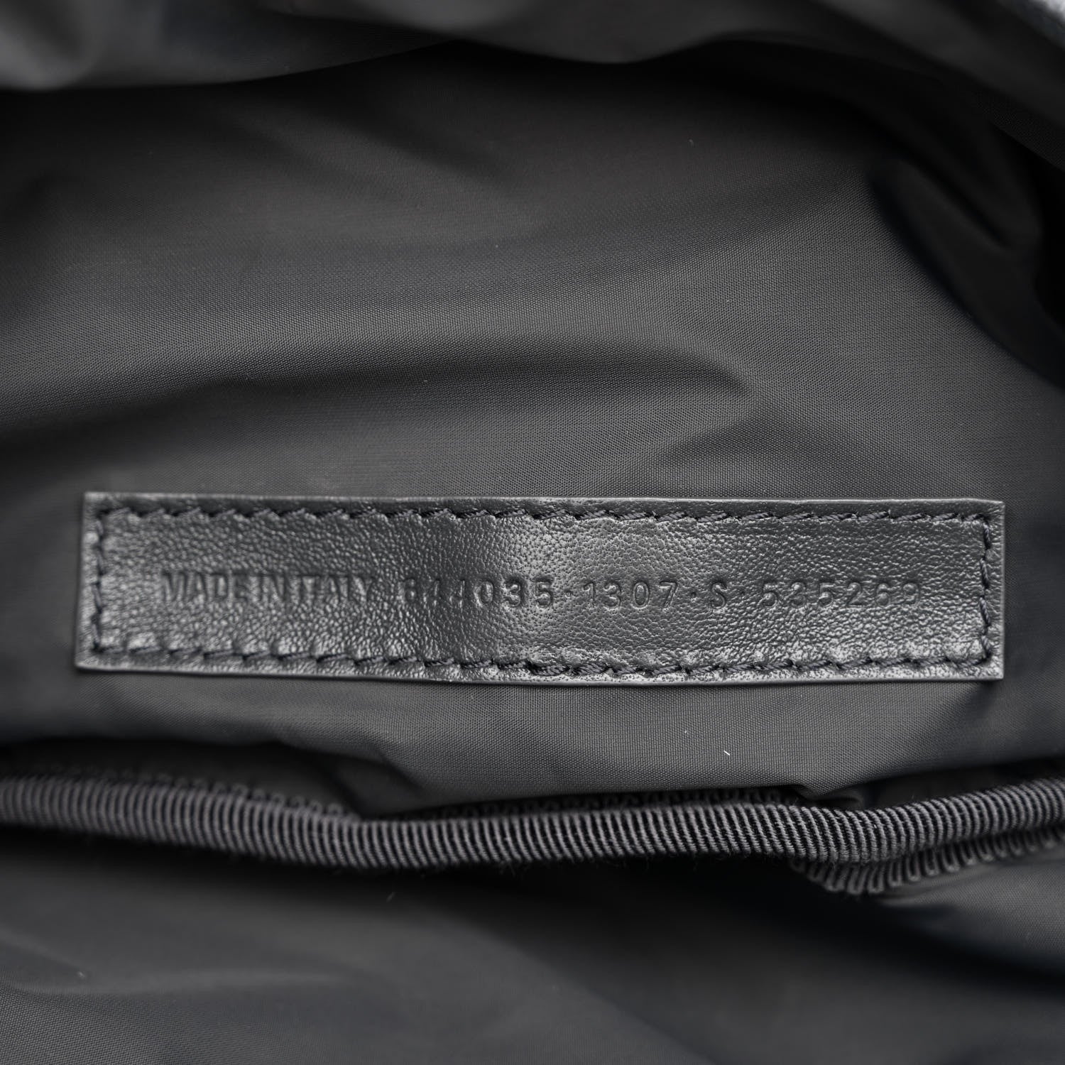 Balenciaga Recycled Casual Nylon Large Army Beltpack Grey 7 of 12