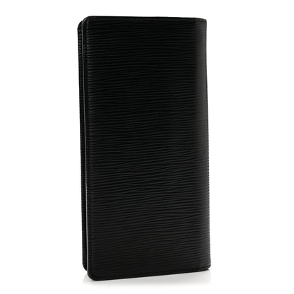 Louis Vuitton Epi Brazza Wallet Black 3 of 12