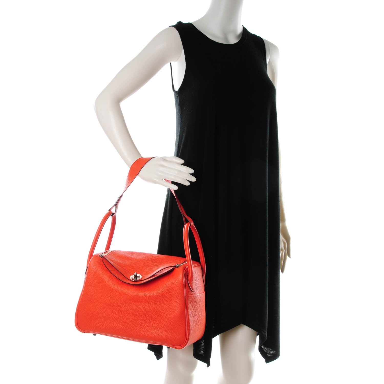 Hermes Evercolor Lindy 30 Poppy 2 of 10