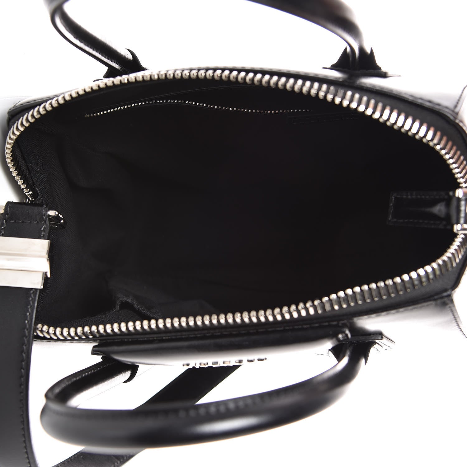 Givenchy Shiny Lord Calfskin Small Antigona Black 6 of 12