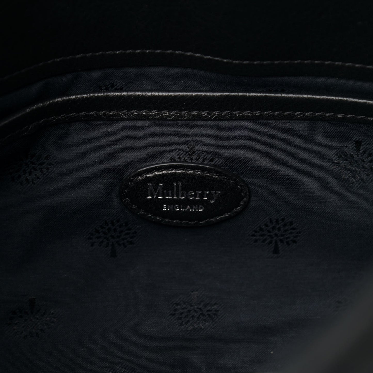 Natural Vegetable Tanned Small Bayswater Black