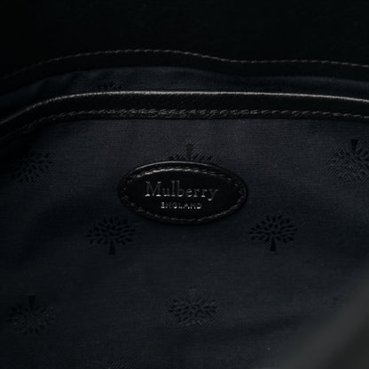 Mulberry Natural Vegetable Tanned Small Bayswater Black 6 of 10