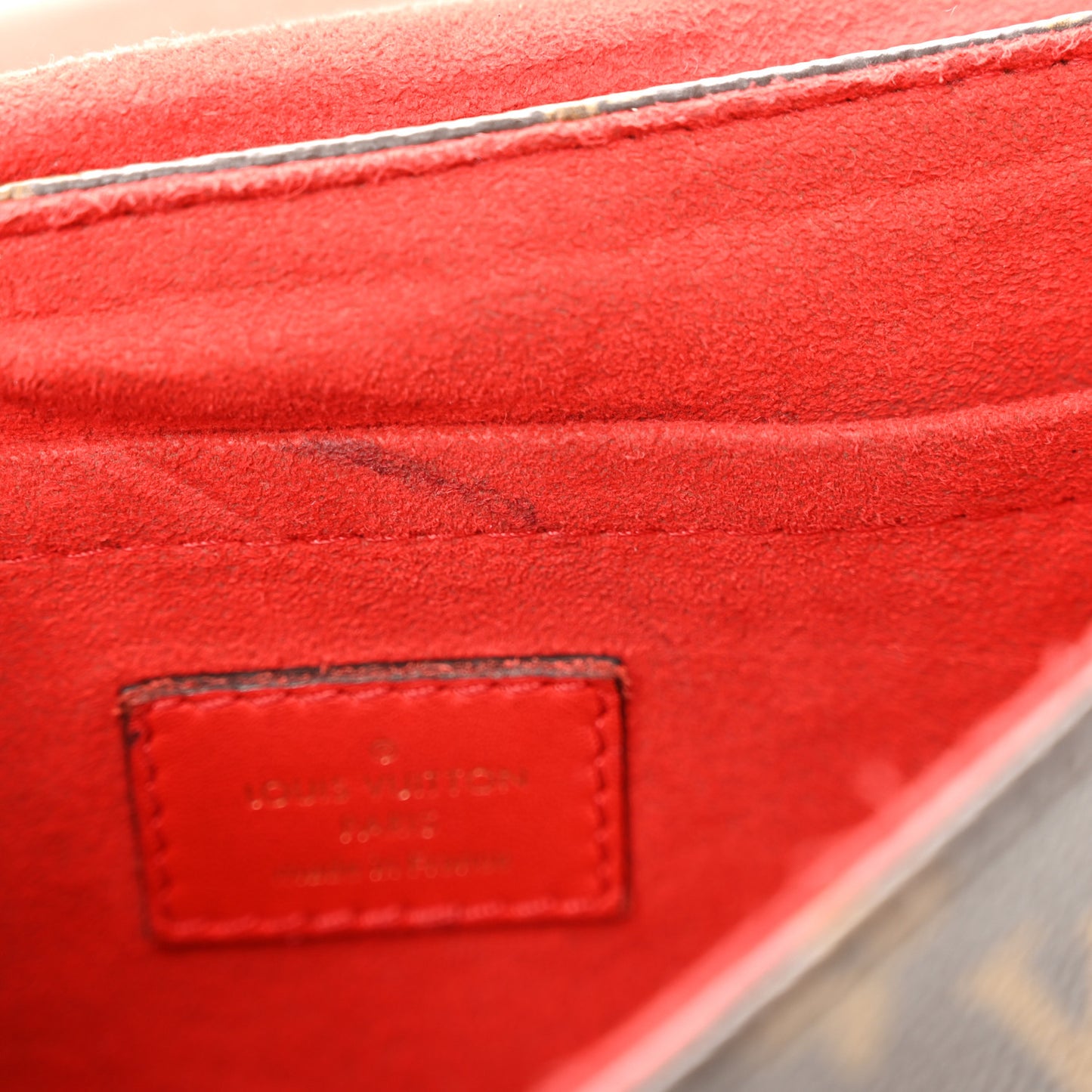Monogram Locky BB Coquelicot