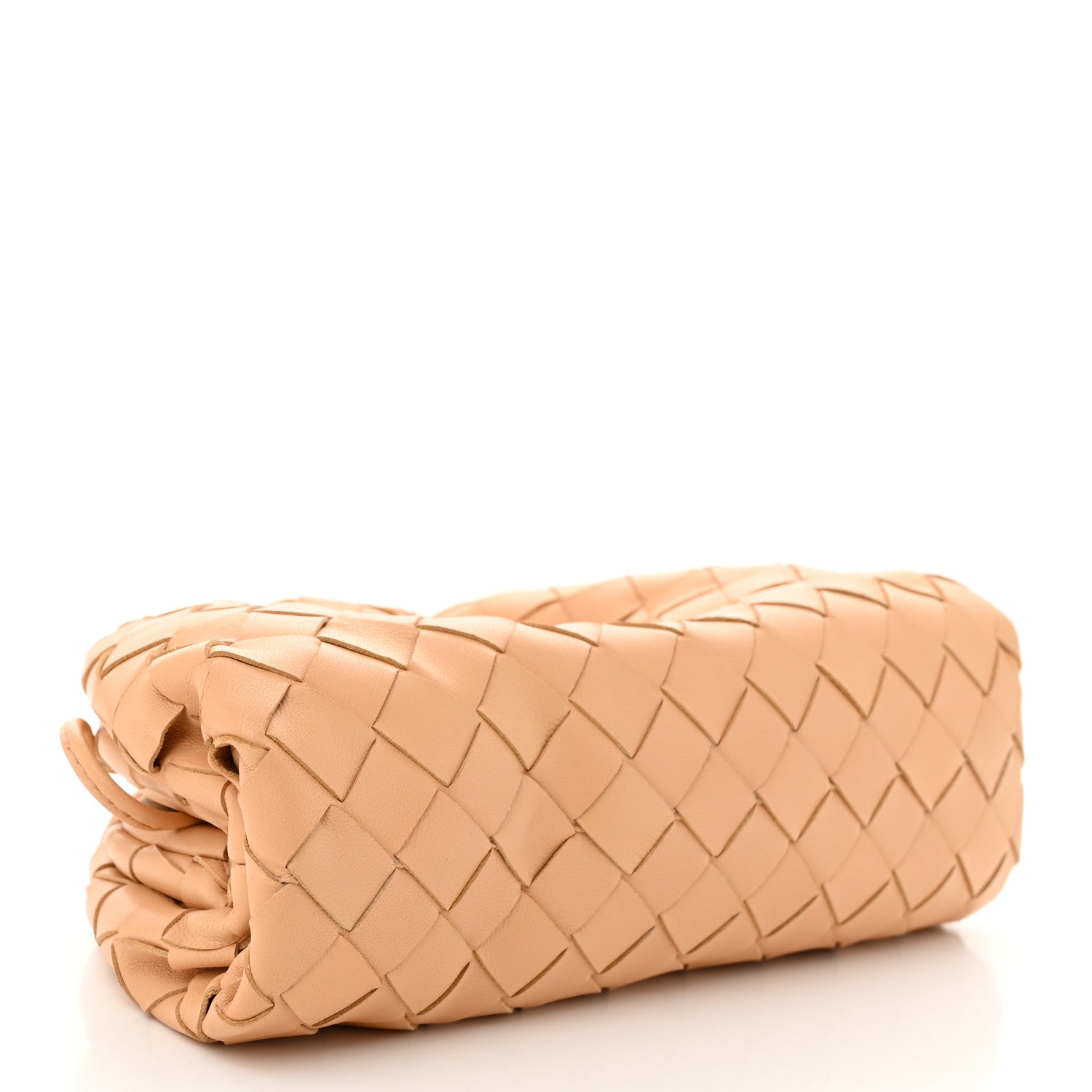 Bottega Veneta Nappa Intrecciato The Mini Pouch Almond 4 of 10