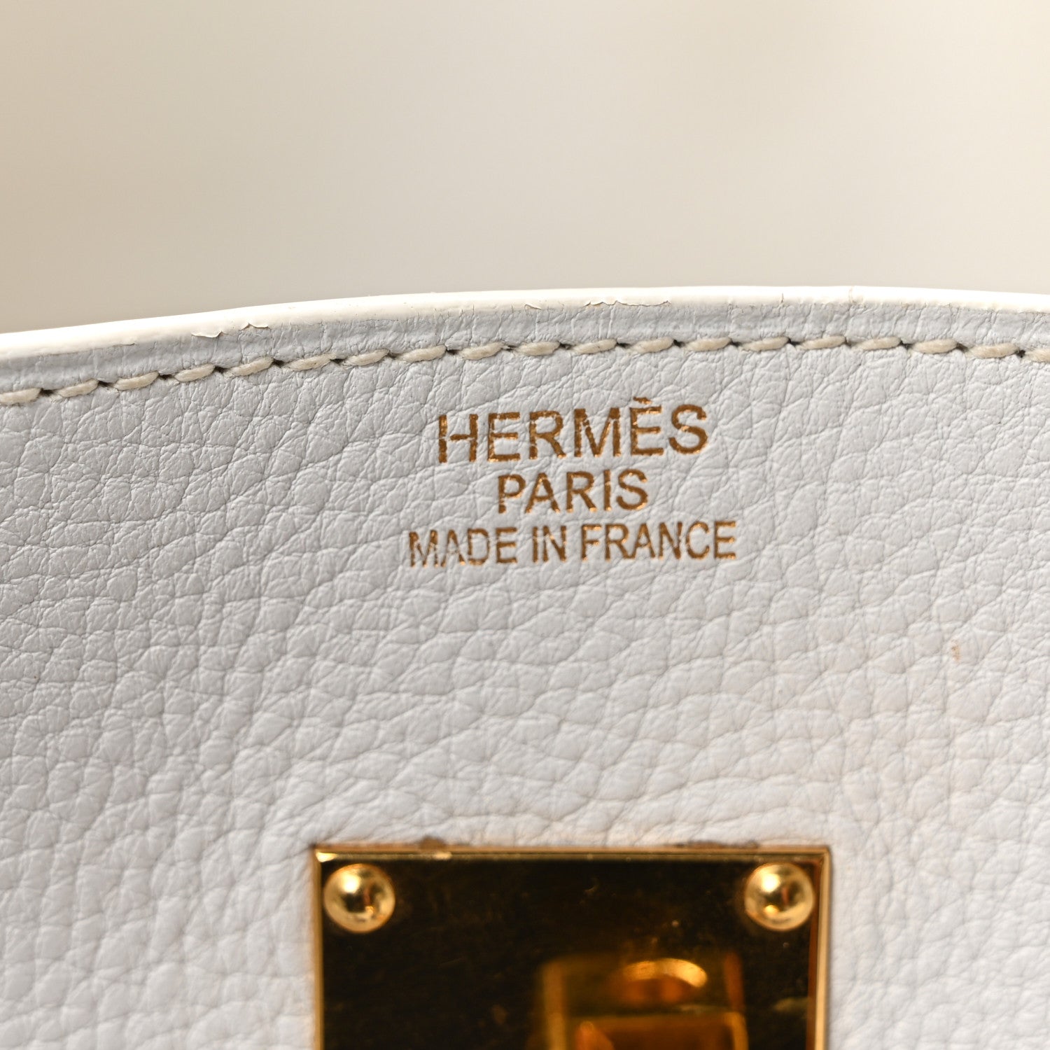 Hermes Taurillon Clemence JPG Birkin 42 White 5 of 9