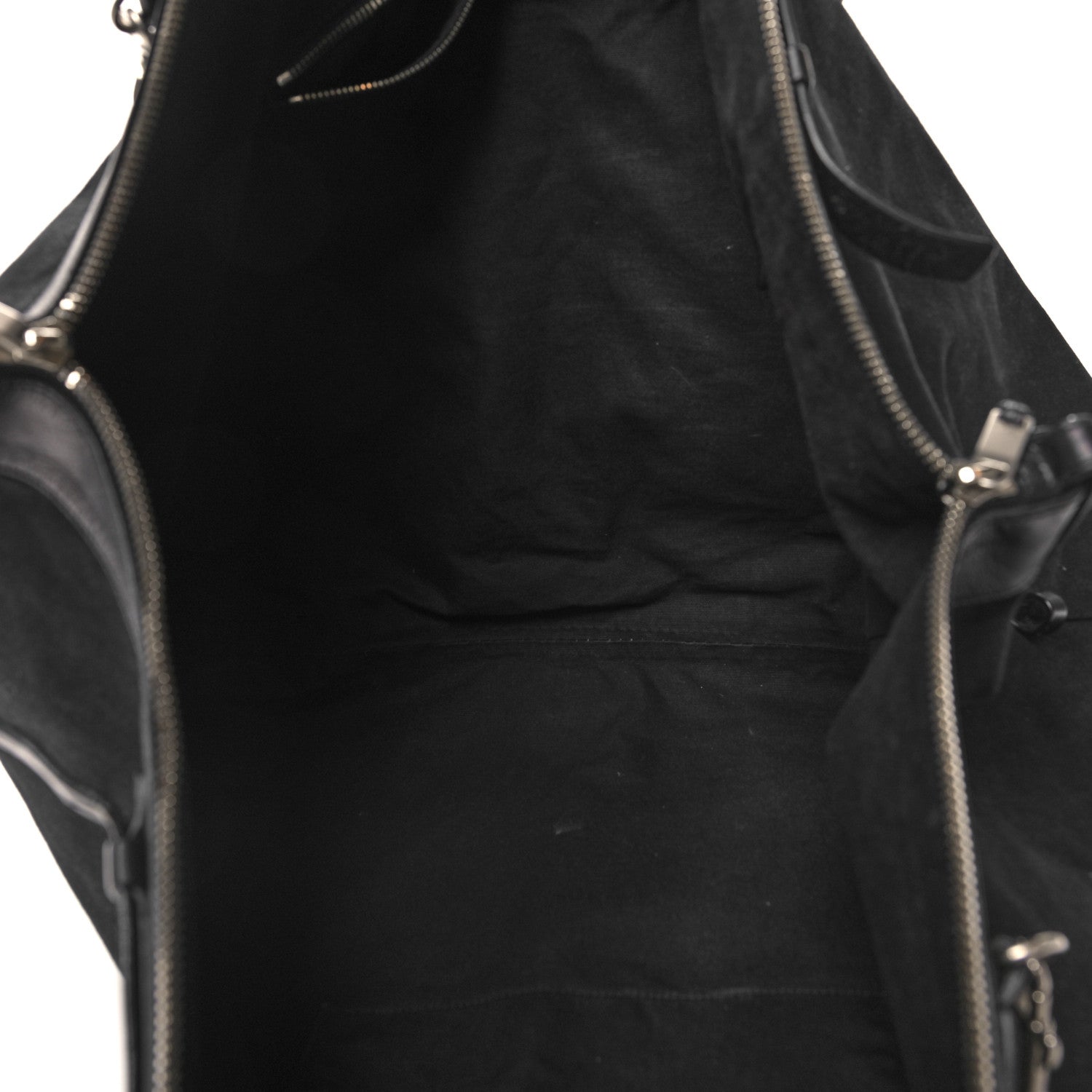 Saint Laurent Gabardine Convertible ID Bag Black 5 of 11