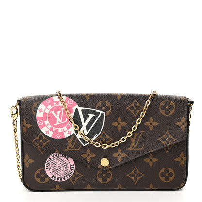 Louis Vuitton Monogram World Tour Pochette Felicie 3 of 9