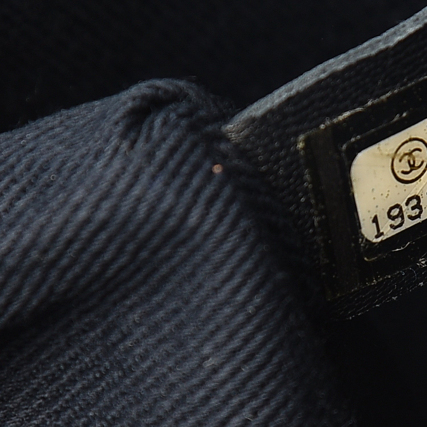Chanel Calfskin Triple Stitched Medium Flap Navy 7 of 15