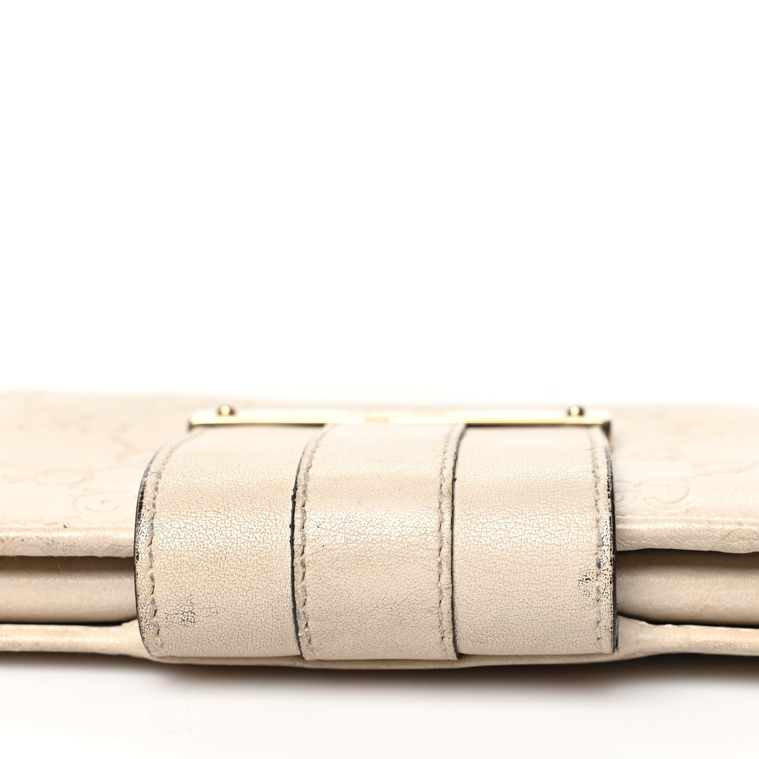 Gucci Guccissima Ladies Web Long Wallet Off White 11 of 18