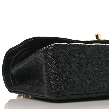 Chanel Caviar Quilted Small Double Flap Black 8 of 9