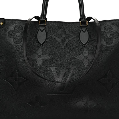 Louis Vuitton Empreinte Monogram Giant Onthego GM Black 7 of 9