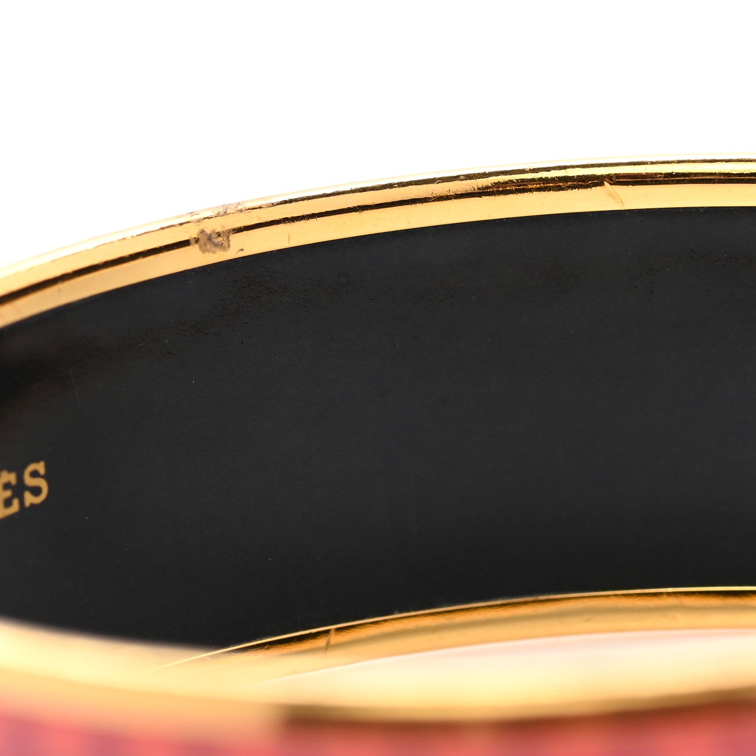 Hermes Enamel Printed Wide Bracelet 70 7 of 7