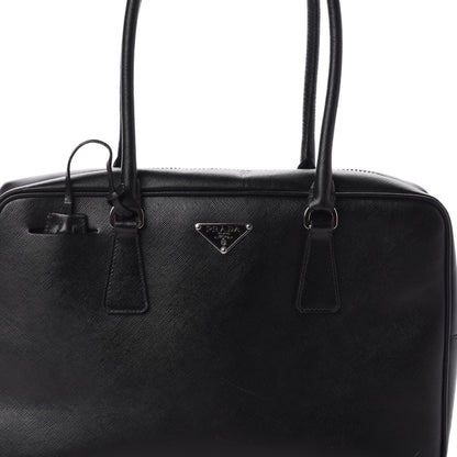 Prada Saffiano Lux Bowler Black 7 of 10