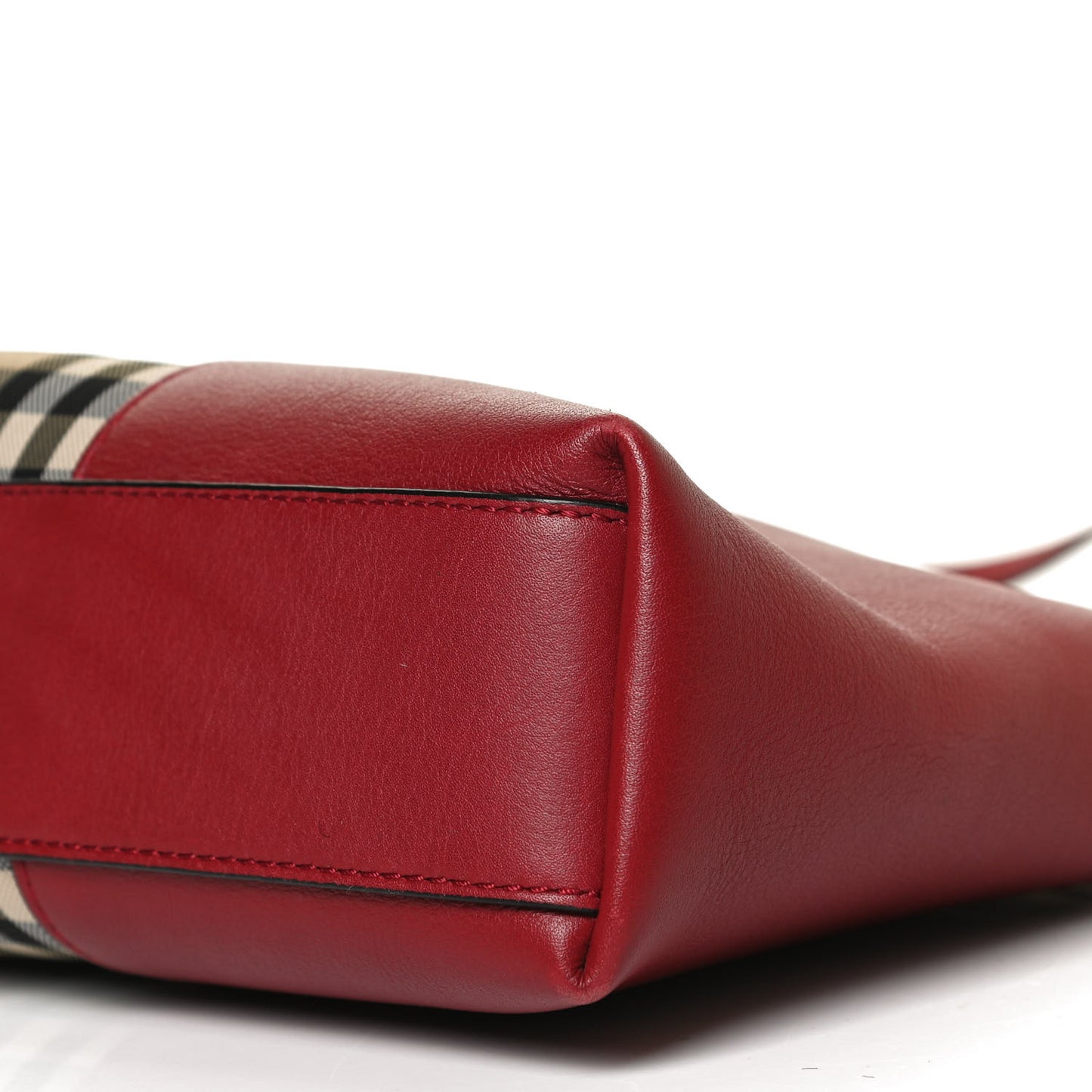 Haymarket Check Small Chichester Crossbody Clutch Red