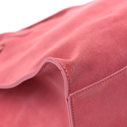 Mansur Gavriel Suede Large Sun Bag Blush 9 of 13