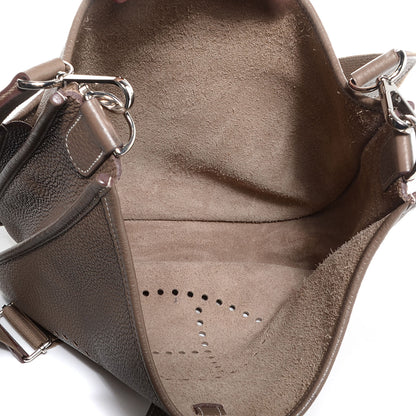 Hermes Taurillon Clemence Evelyne III GM Etoupe 13 of 17