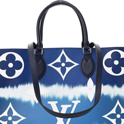 Louis Vuitton Monogram Escale Onthego GM Blue 8 of 14
