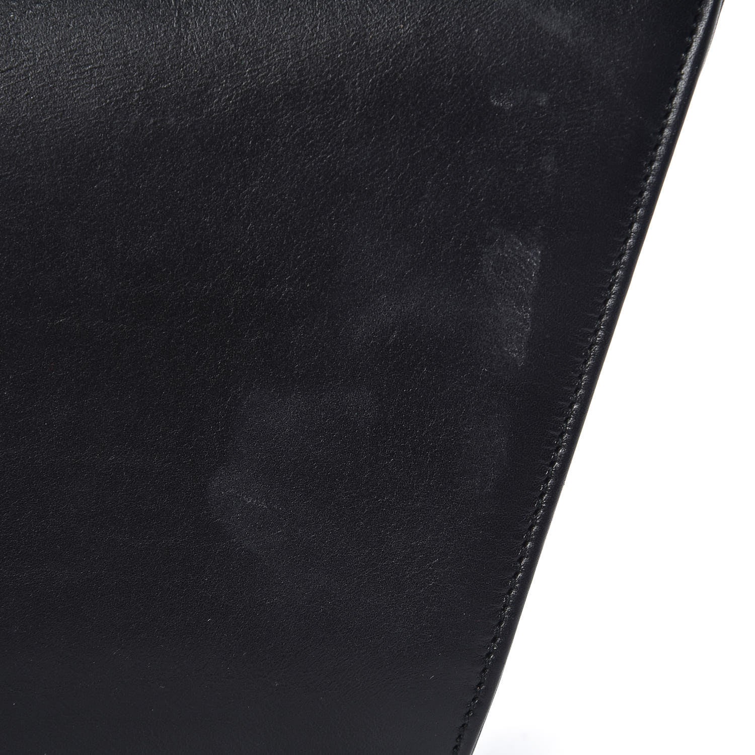 Saint Laurent Calfskin Diagonal Clutch Black 11 of 17