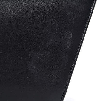 Saint Laurent Calfskin Diagonal Clutch Black 11 of 17