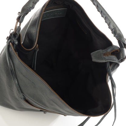 Balenciaga Agneau Classic Hardware Day Hobo Anthracite 5 of 7