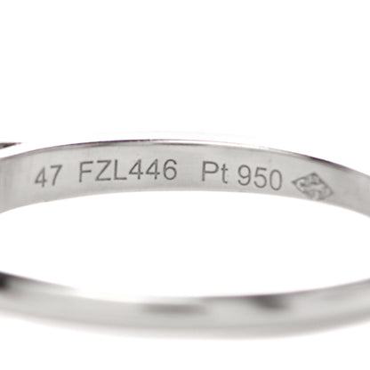 Cartier Platinum Diamond .25ct Solitaire Engagement Ring 47 4 4 of 6