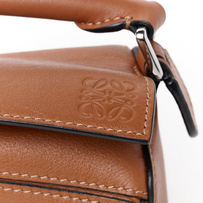 Loewe Calfskin Mini Puzzle Bag Tan 8 of 11
