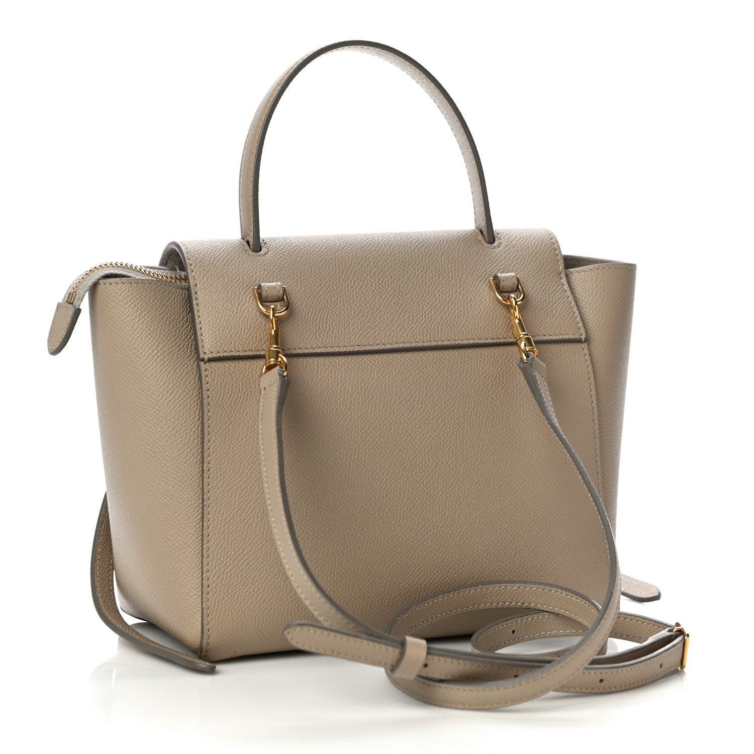 Celine Grained Calfskin Nano Belt Bag Light Taupe 3 of 11