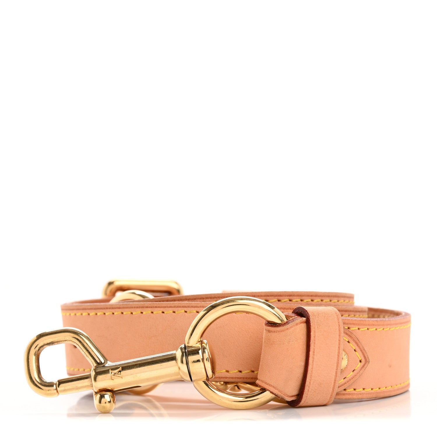 Louis Vuitton Vachetta 25mm Adjustable Shoulder Strap VVN 1 of 8