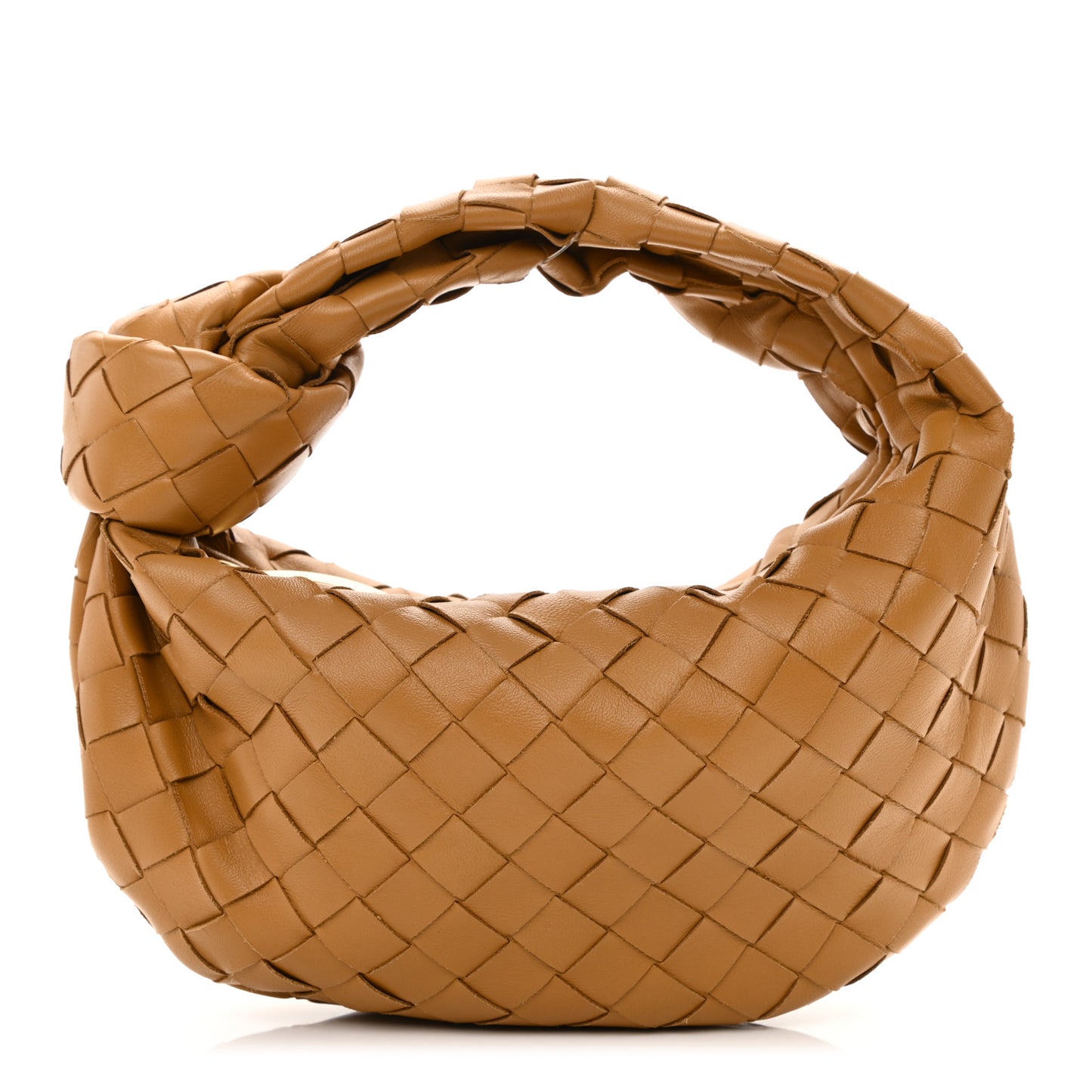 Nappa Intrecciato Mini Jodie Caramel