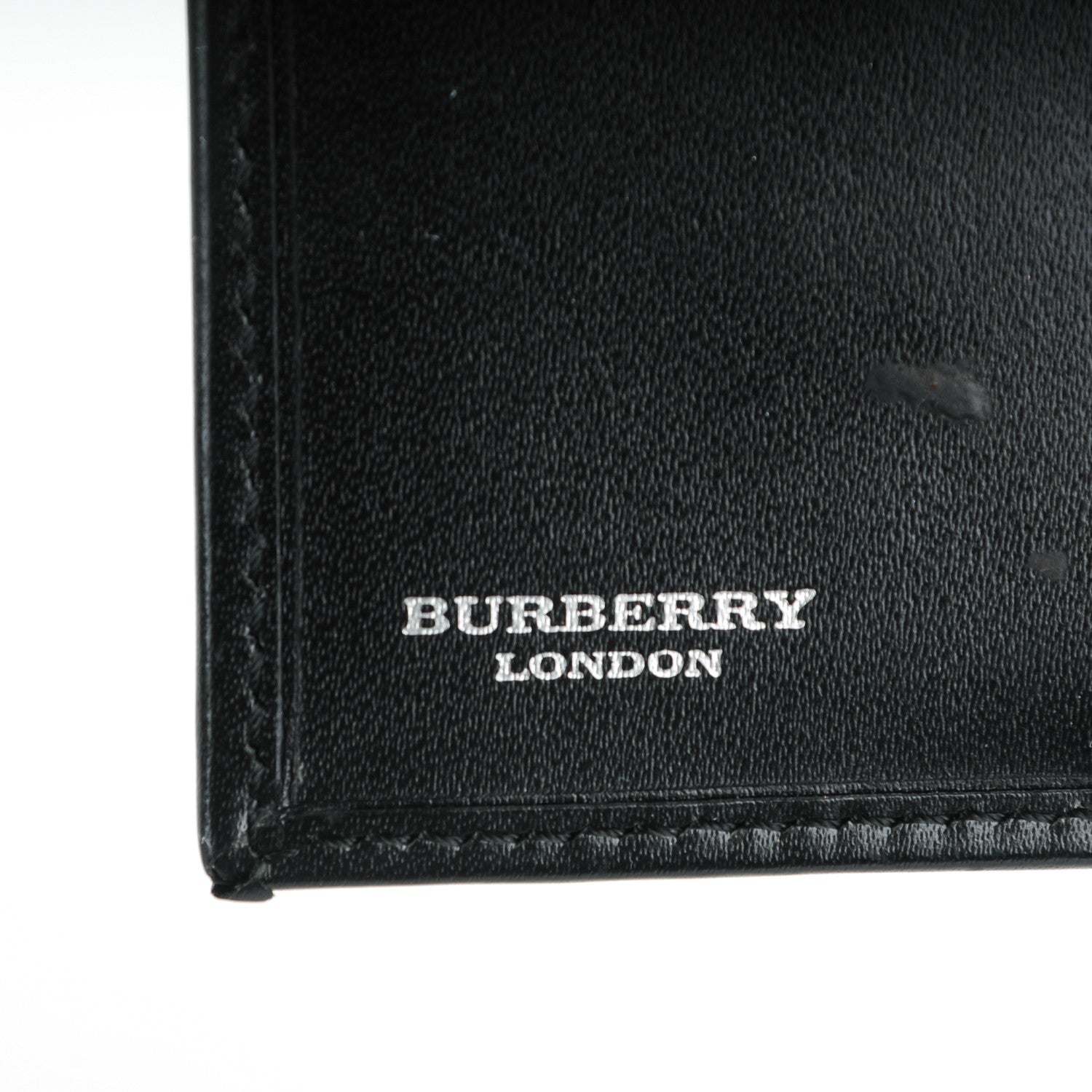 Burberry Nova Check Compact Wallet Black 6 of 8
