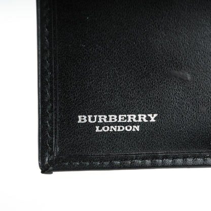 Burberry Nova Check Compact Wallet Black 6 of 8