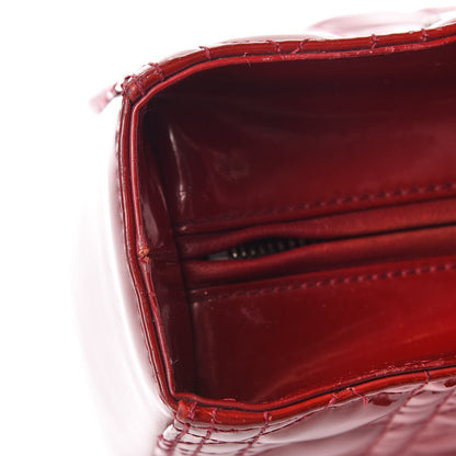 Christian Dior Patent Cannage Large Lady Dior Red 18 of 30