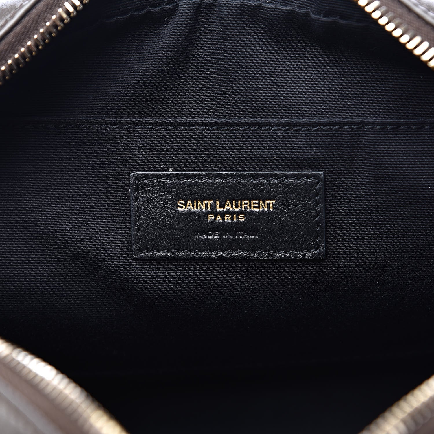 Saint Laurent Calfskin Matelasse Monogram Lou Camera Bag Faggio 6 of 10