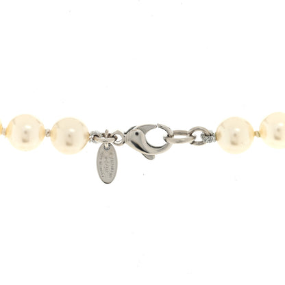 Chanel Pearl Multistrand CC Long Necklace Pearly White 4 of 4