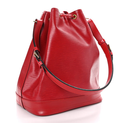 Louis Vuitton Epi Noe Castillan Red 3 of 12