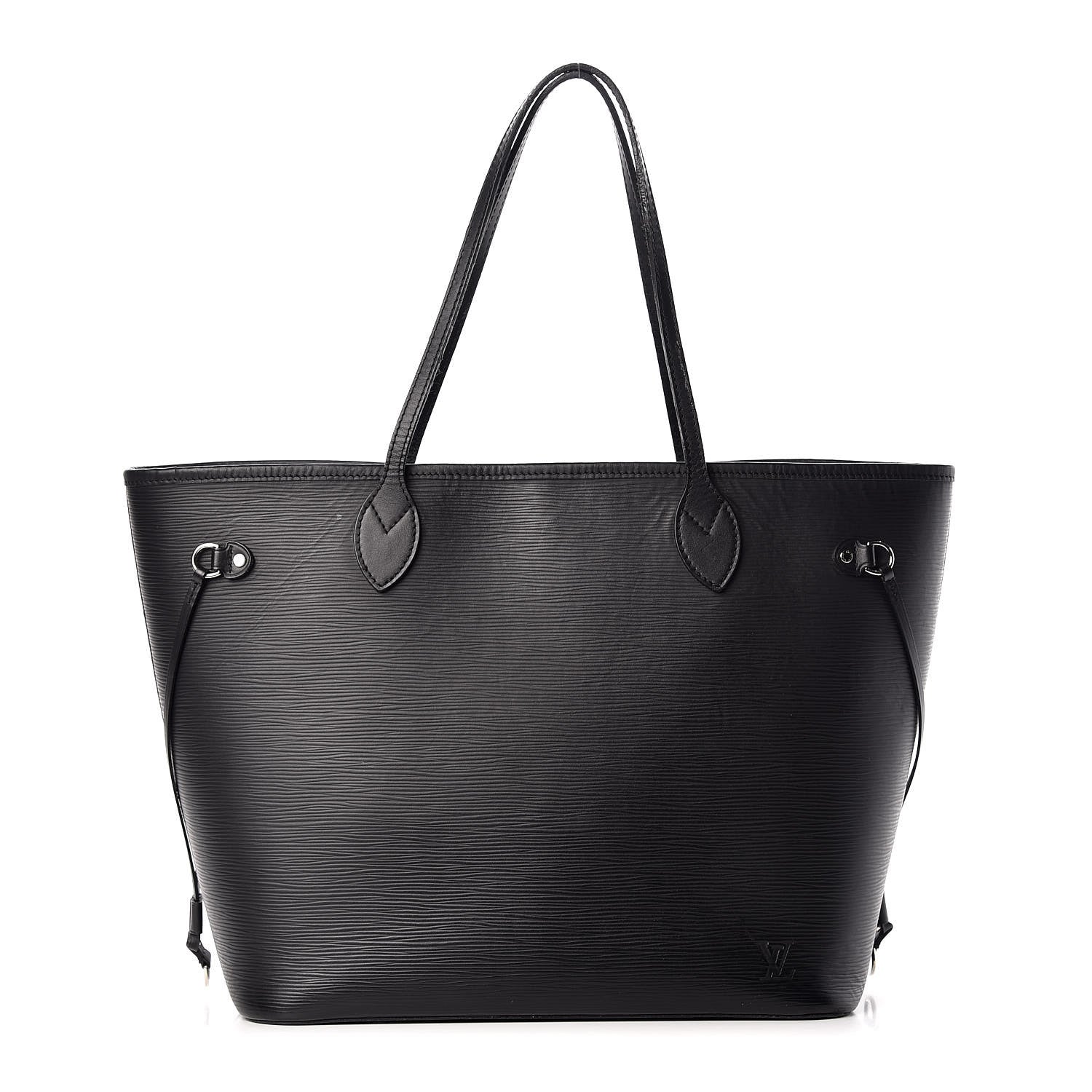 Louis Vuitton Epi Neverfull MM Black 3 of 15