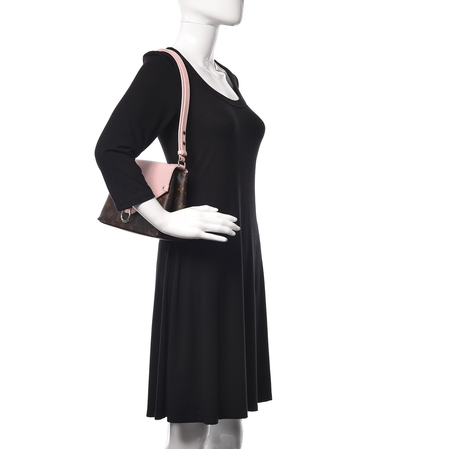 Louis Vuitton Monogram Epi Saint Michel Rose Ballerine 2 of 12
