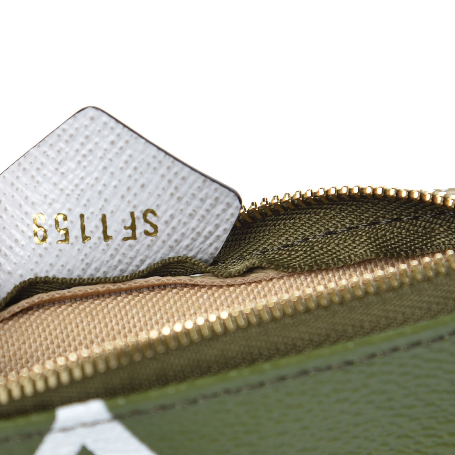 Louis Vuitton Monogram Giant Micro Pochette Accessories Kaki White 7 of 8