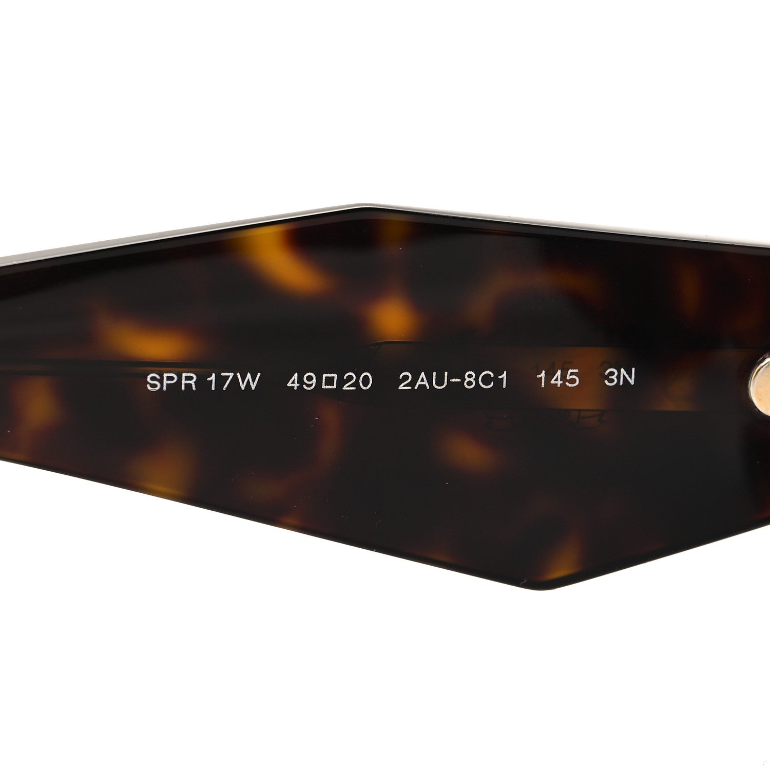 Prada Acetate Symbole Sunglasses SPR 17W Havana 6 of 7