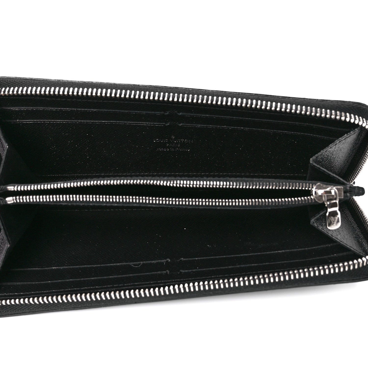 Louis Vuitton Epi Clemence Wallet Black 5 of 12