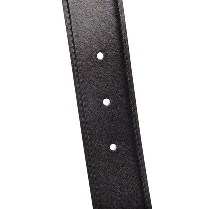 Hermes Box Swift 32mm H Belt 90 Black Rouge H 6 of 6