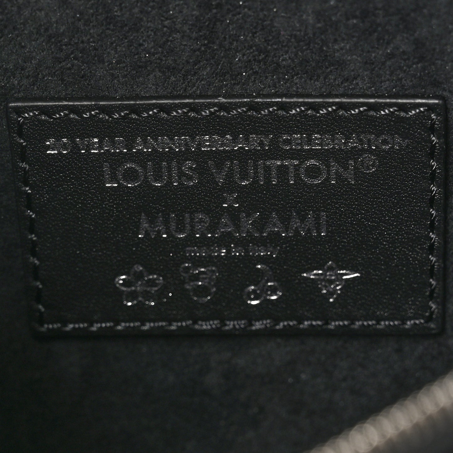 LV x TM Monogram Multicolor Carryall PM Pochette Black
