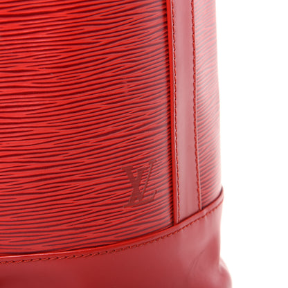 Louis Vuitton Epi Randonnee PM Castillan Red 9 of 9